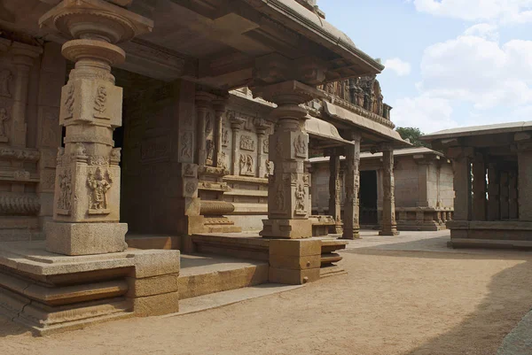 Vista Sud Ovest Del Tempio Hazara Rama Centro Reale Hampi — Foto Stock