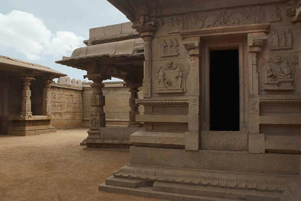 North West View Hazara Rama Temple Royal Center Royal Enclosure — Stock Photo, Image