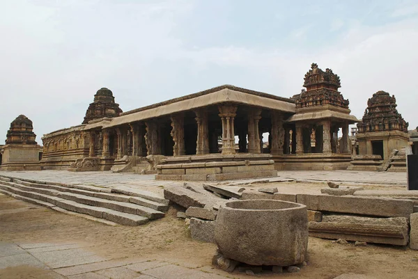 Una Vista General Del Complejo Del Templo Krishna Hampi Karnataka — Foto de Stock