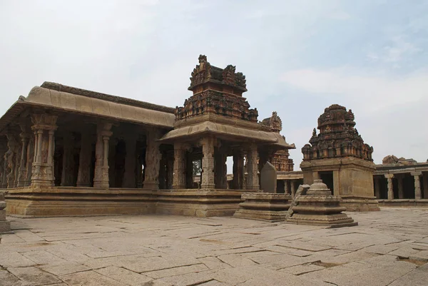 Vue Générale Complexe Temple Krishna Hampi Karnataka Inde Centre Sacré — Photo