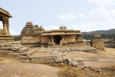 Shiva Tapınağı, Hemakuta tepe, Hampi, Karnataka Hindistan kutsal Merkezi