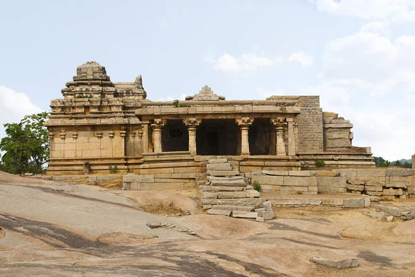 Shiva Tapınağı Hemakuta Tepe Hampi Karnataka Hindistan Kutsal Merkezi — Stok fotoğraf