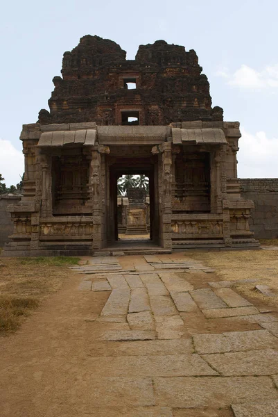 Gopura Norte Del Patio Interior Una Entrada Templo Achyuta Raya — Foto de Stock