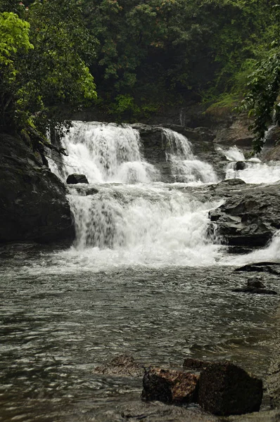 Een Waterval Aan Rajapur Dholka Ratnagiri District India — Stockfoto