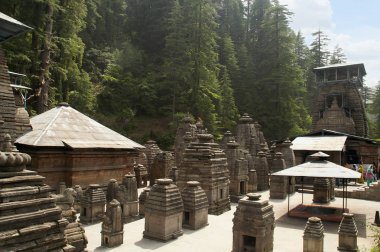 Jageshwar temple, Almora district, Uttarakhand state of India clipart