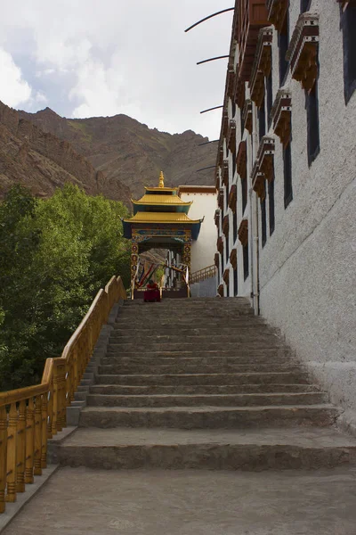 Монах Нового Входа Монастырь Хемис Джамму Штат Кашмир Индии — стоковое фото