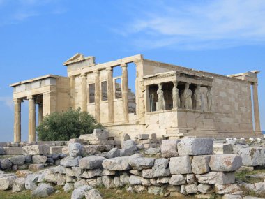 Athena Tapınağı Acropolis, Atina, Yunanistan