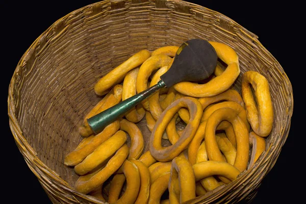 Bread shaped like bangles in Goa India