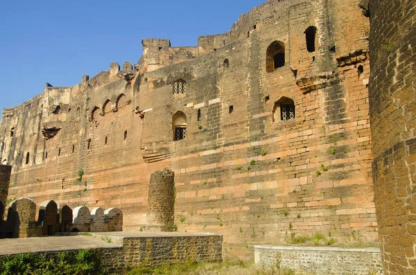 Kale Duvarları Bidar Fort Bidar Karnataka Hindistan — Stok fotoğraf