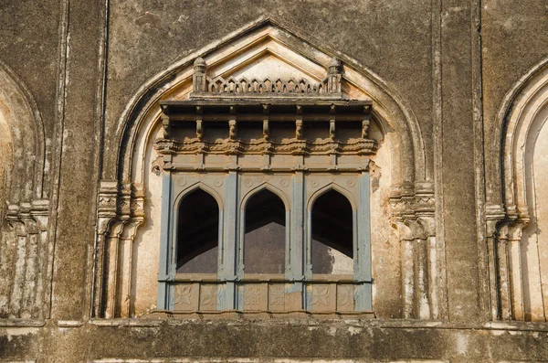 Schönes Chajja Fenster Vom Eingang Zum Grab Des Ali Barid — Stockfoto