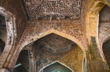 Çatı, Panhala Kalesi, Kolhapur, Maharashtra India iç görünümü