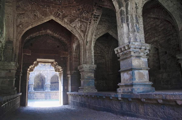 Vista Parziale Fort Panhala Kolhapur Maharashtra India — Foto Stock