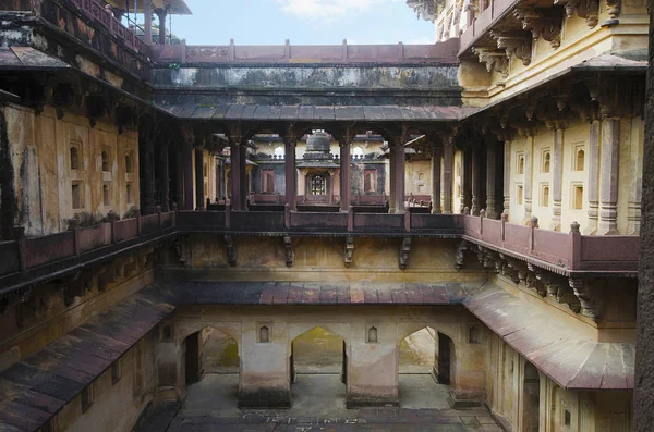 Interior View Datia Palace Also Known Bir Singh Palace Bir — Stock Photo, Image