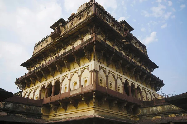 Vista Interior Del Palacio Datia También Conocido Como Bir Singh —  Fotos de Stock