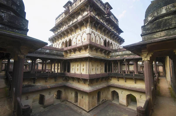 Vista Interior Del Palacio Datia También Conocido Como Bir Singh —  Fotos de Stock