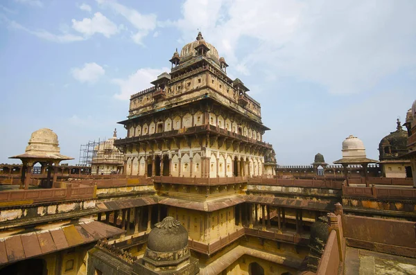 Vista Interior Del Palacio Datia También Conocido Como Bir Singh —  Fotos de Stock