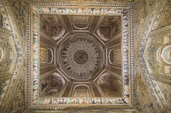 Mythologische Schilderijen Aan Het Plafond Chhatri Van Maharaja Parikshat Datia — Stockfoto