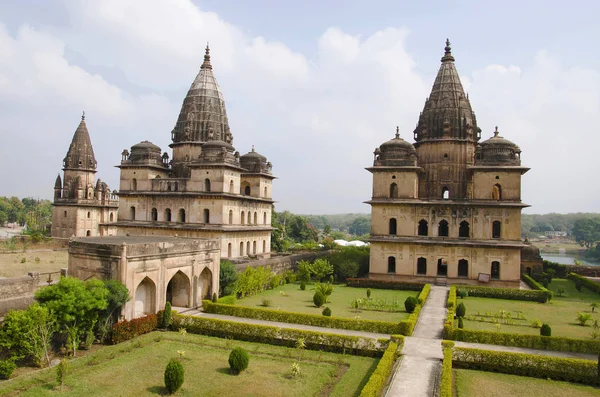 Vue Extérieure Chhatri Orchha Orchha Madhya Pradesh Inde — Photo