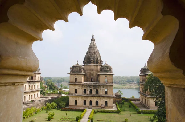 Vista Exterior Chhatri Orchha Orchha Madhya Pradesh India — Foto de Stock