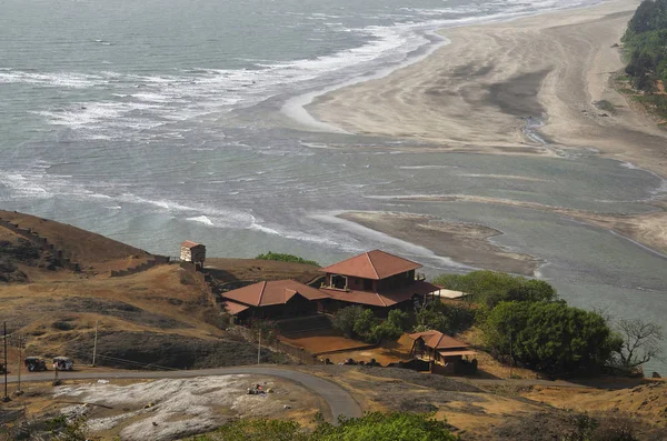 Anjarle Beach Konkan Maharashtra Índia — Fotografia de Stock