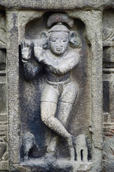 Ídolo Dios Trishund Ganapati Temple Pune Maharashtra India — Foto de Stock