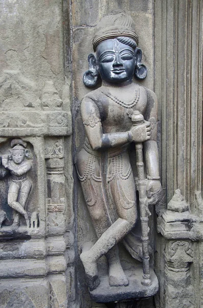 Idol Gud Trishund Ganapati Templet Pune Maharashtra Indien — Stockfoto