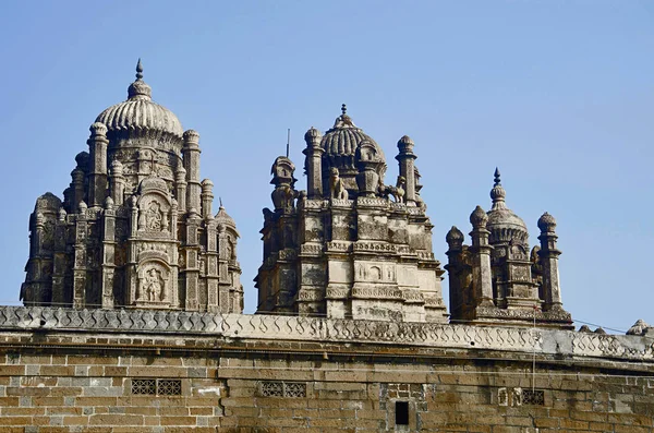 Vista Parcial Templo Bhuleshwar Pune Maharashtra Índia — Fotografia de Stock