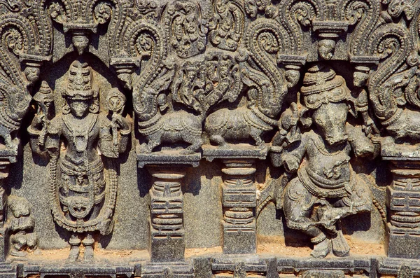 Figura Tallada Complejo Templos Fuerte Warangal Warangal Telangana India —  Fotos de Stock