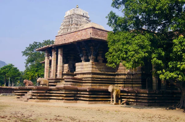 Ramappa Tapınağı Nda Palampet Kalleda Telangana Devlet Hindistan — Stok fotoğraf