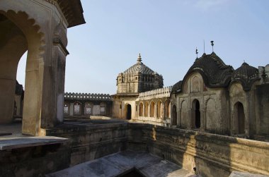 Lakshmi Narayan Tapınağı, Orchha, Madhya Pradesh Hindistan