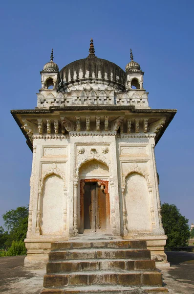 Pratapeshwar Chrám Fasáda Východních Jižních Chrámů Západní Skupina Khajuraho Madhya — Stock fotografie