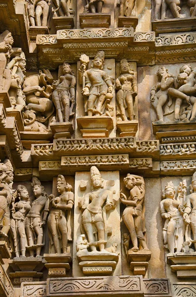 VISHWANATH TEMPLE, North Wall - Idols, Surasundaries and Vyalas, Western Group, Khajuraho, Madhya Pradesh, India, UNESCO World Heritage Site