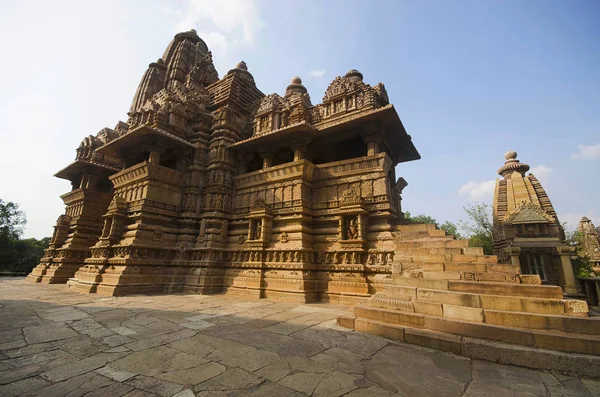 LAKSHMANA TEMPLE, Facade - South View, Western Group, Khajuraho, Madhya Pradesh, India, UNESCO World Heritage Site