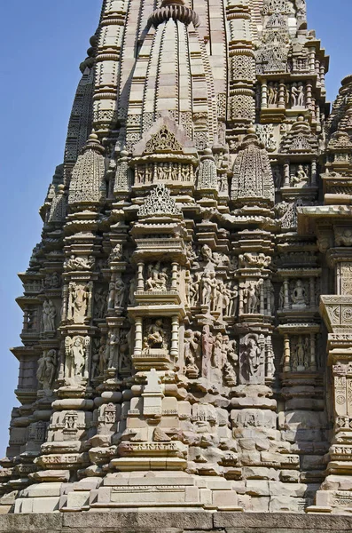Javari Temple Arco Entrada Makara Torana Grupo Oriental Khajuraho Madhya — Fotografia de Stock