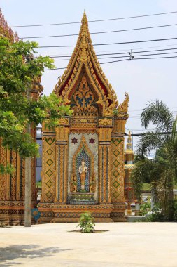 Golden gate bir Budist Tapınağı ve Manastırı Ban tıkamak Sam Phan Nok,: Phetchabun, Thailand