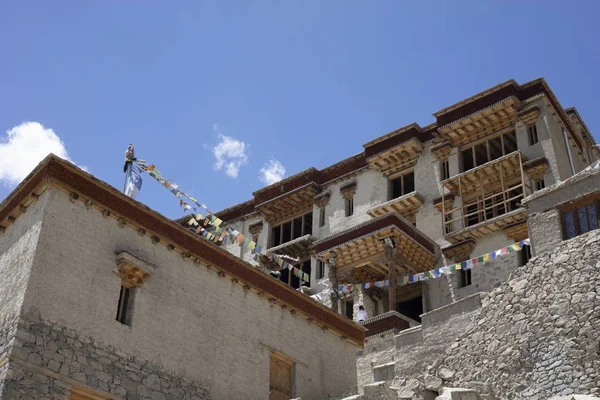 Shey Palace, Jammu e Caxemira, Índia. Shey costumava ser a capital da antiga Ladakh . — Fotografia de Stock