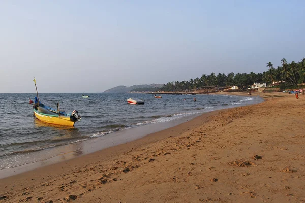 Canacona Beach Goa Indie Prosinec 2008 Turistické Palolem Beach — Stock fotografie