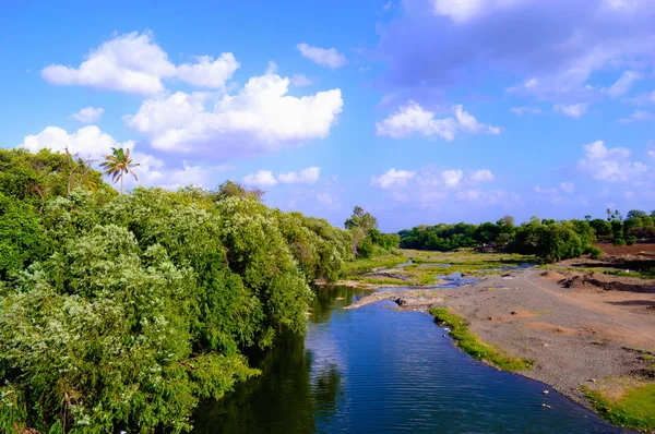 Krushna river at Arale, Satara, Maharashtra, India. — Stock Photo, Image