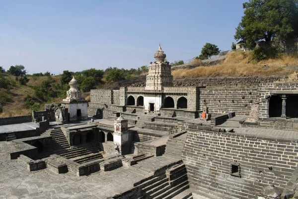 Gaumukh Temple från Lonar i Buldhana District, Maharashtra, Indien — Stockfoto