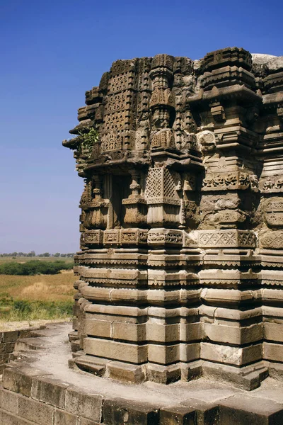 Anandeshwar temple, Lasur, Daryapur Taluka, Amravati District, Maharashtra, Índia — Fotografia de Stock