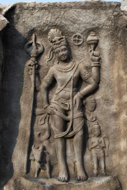 Hadshi Tapınağı, Tikona Vadgoan Maval yakınlarındaki Sant Darshan Müzesi, Pune Bölgesi, Maharashtra, Hindistan