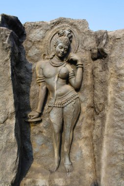 Ardhanari Nateshwar, Hadshi Tapınağı, Tikona Vadgoan Maval yakınlarındaki Sant Darshan Müzesi, Pune Bölgesi, Maharashtra, Hindistan