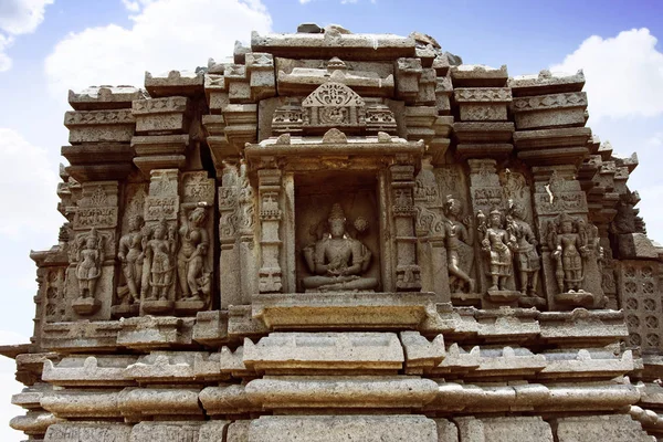 Ramayana Carvings, Palasnath Temple, Palasdev on backwaters of Ujani dam Maharashtra. — Stock Photo, Image