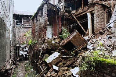 Pune, Hindistan 'da Wada eski bina dış