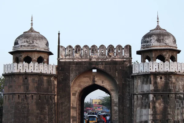 Slavná makajské hradní brána, Aurangabad, Maharashtra — Stock fotografie