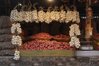 Satılık Soğan, Mahatma Phule Mandai, Pune, Maharashtra, Hindistan