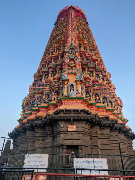 Shikhar Shingnapur Templo Antigo Templo Shiva Cerca Kms Satara Maharashtra — Fotografia de Stock