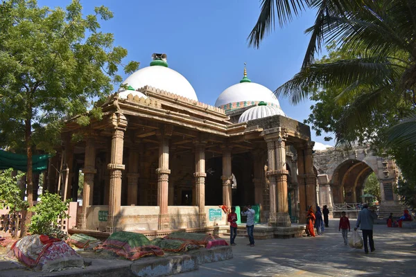 Ahmedabad Gujarat Inde Décembre 2019 Qutub Alam Dargah Dargah Cabinet — Photo