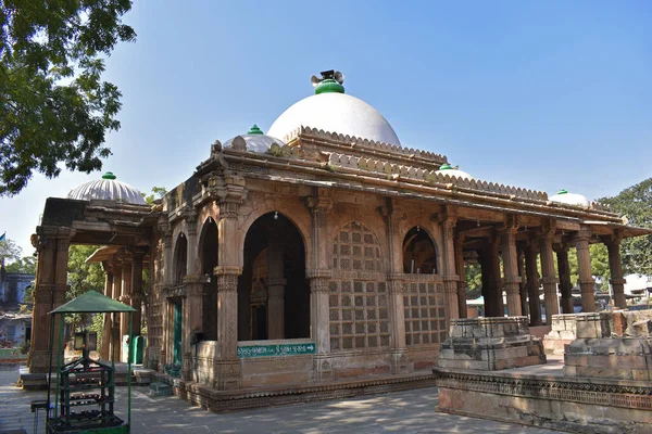 Ahmedabad Gujarat Inde Décembre 2019 Qutub Alam Dargah Dargah Cabinet — Photo