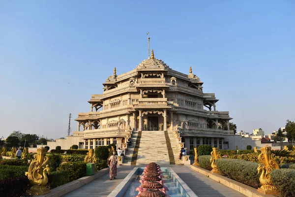 Ghodasar Ahmedabad Indie Grudzień 2019 Shree Muktajeevan Swamibapa Smruti Mandir — Zdjęcie stockowe